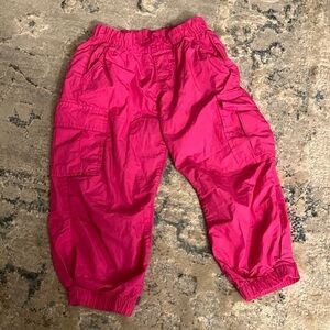 GAP Kids Fuchsia Cargo Joggers